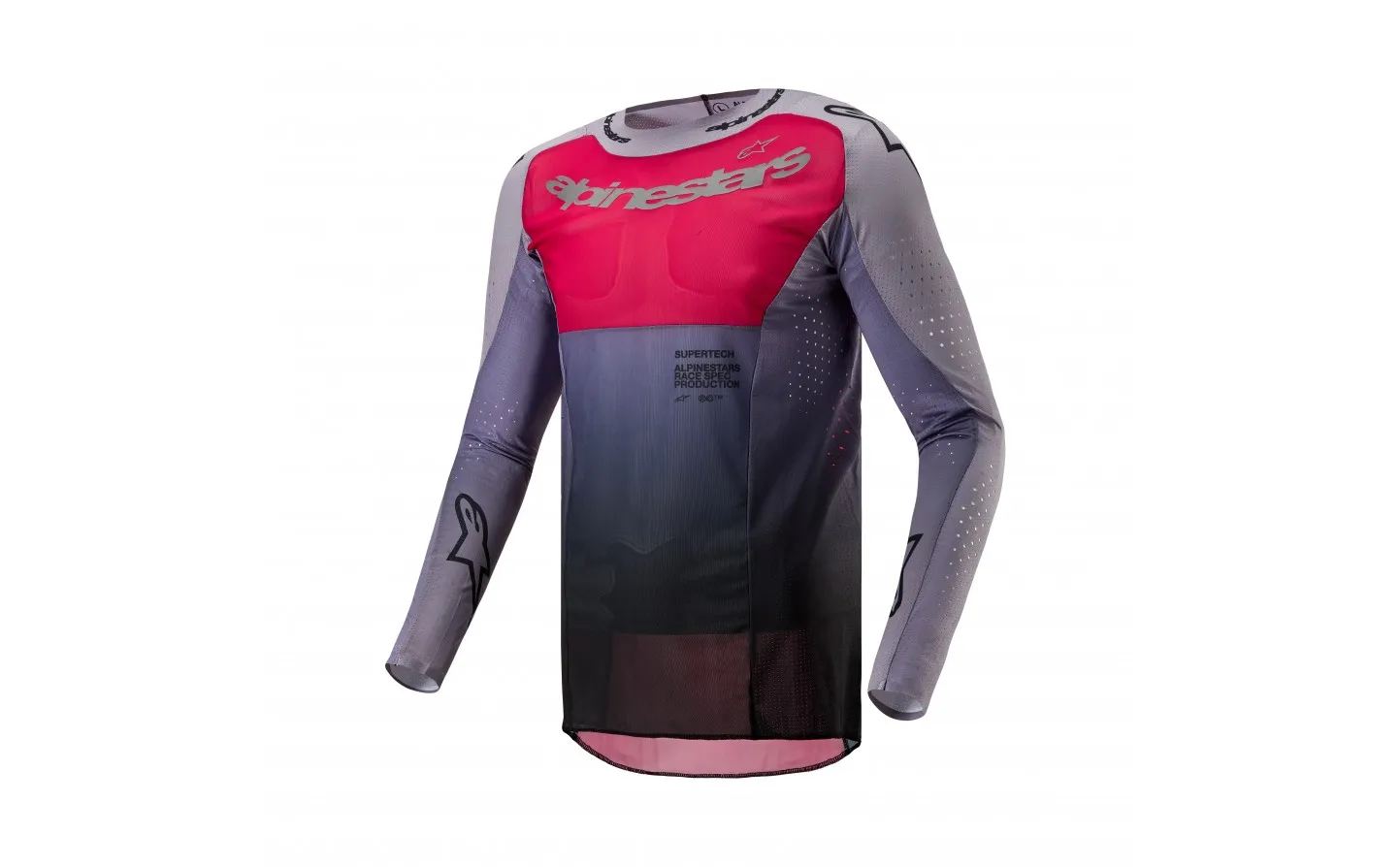 CAMISETA ALPINESTARS SUPERTECH DADE IRON ROJO BERRY |37633241396|