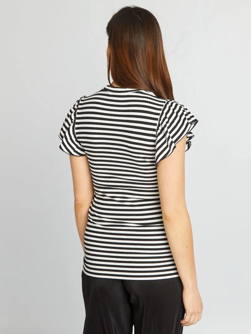 CAMISETA DE LACTANCIA 'ONLY'  NEGRO