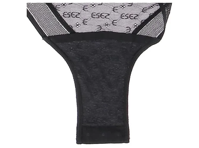 Camiseta de lencería ERES.  Cordón Negro 