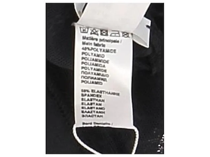 Camiseta de lencería ERES.  Cordón Negro 