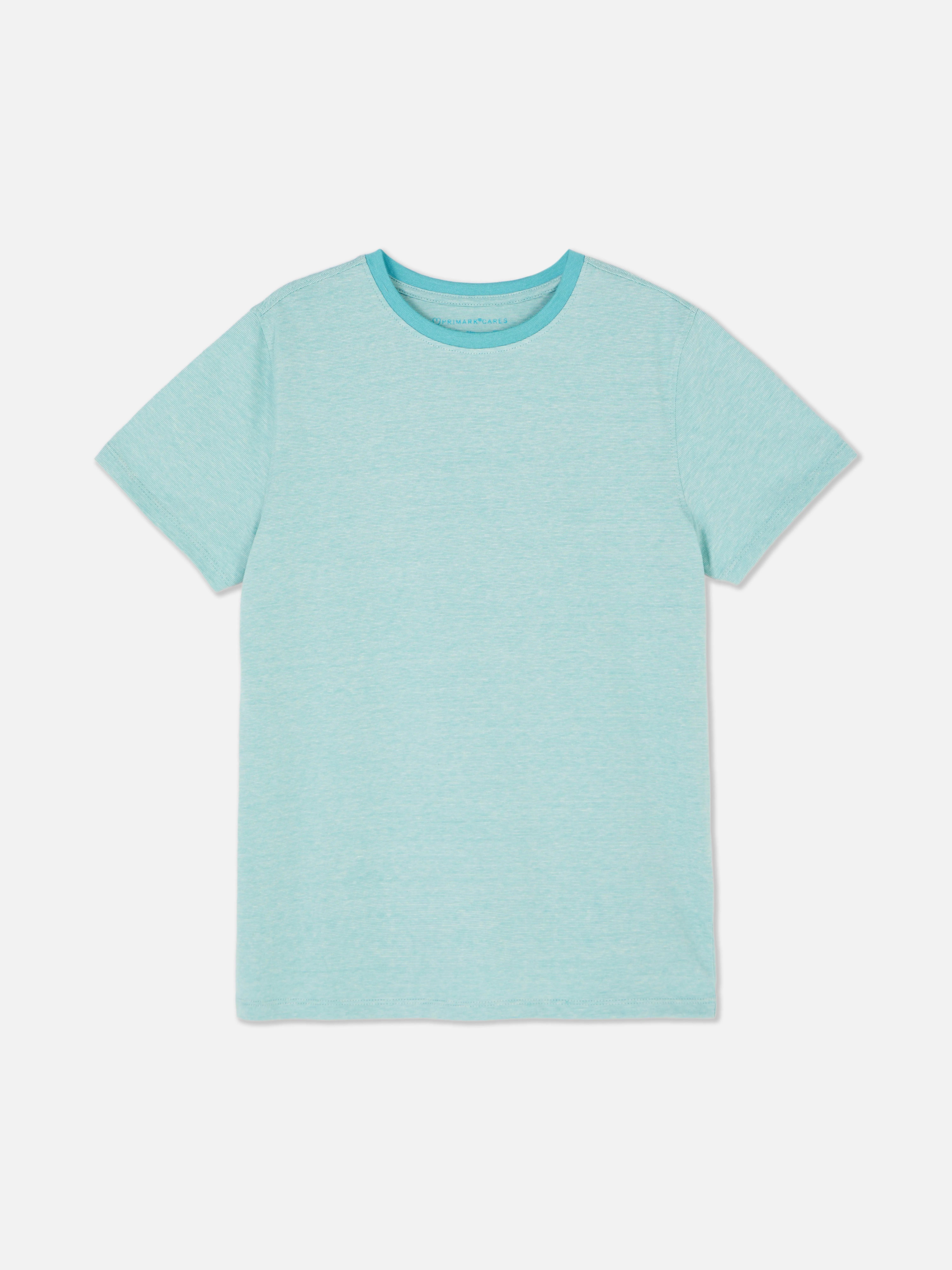 Camiseta de manga corta con raya diplomática
