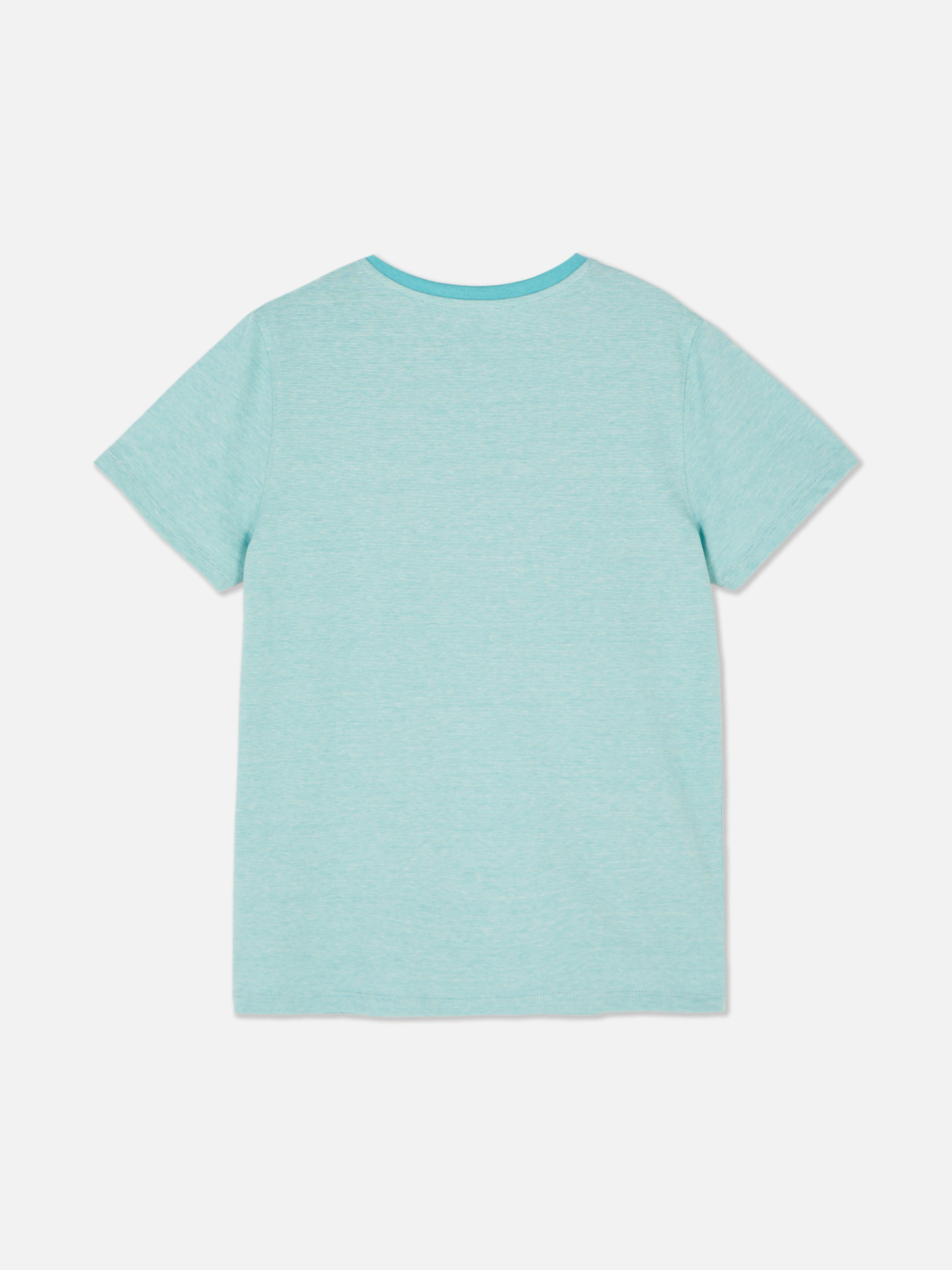 Camiseta de manga corta con raya diplomática