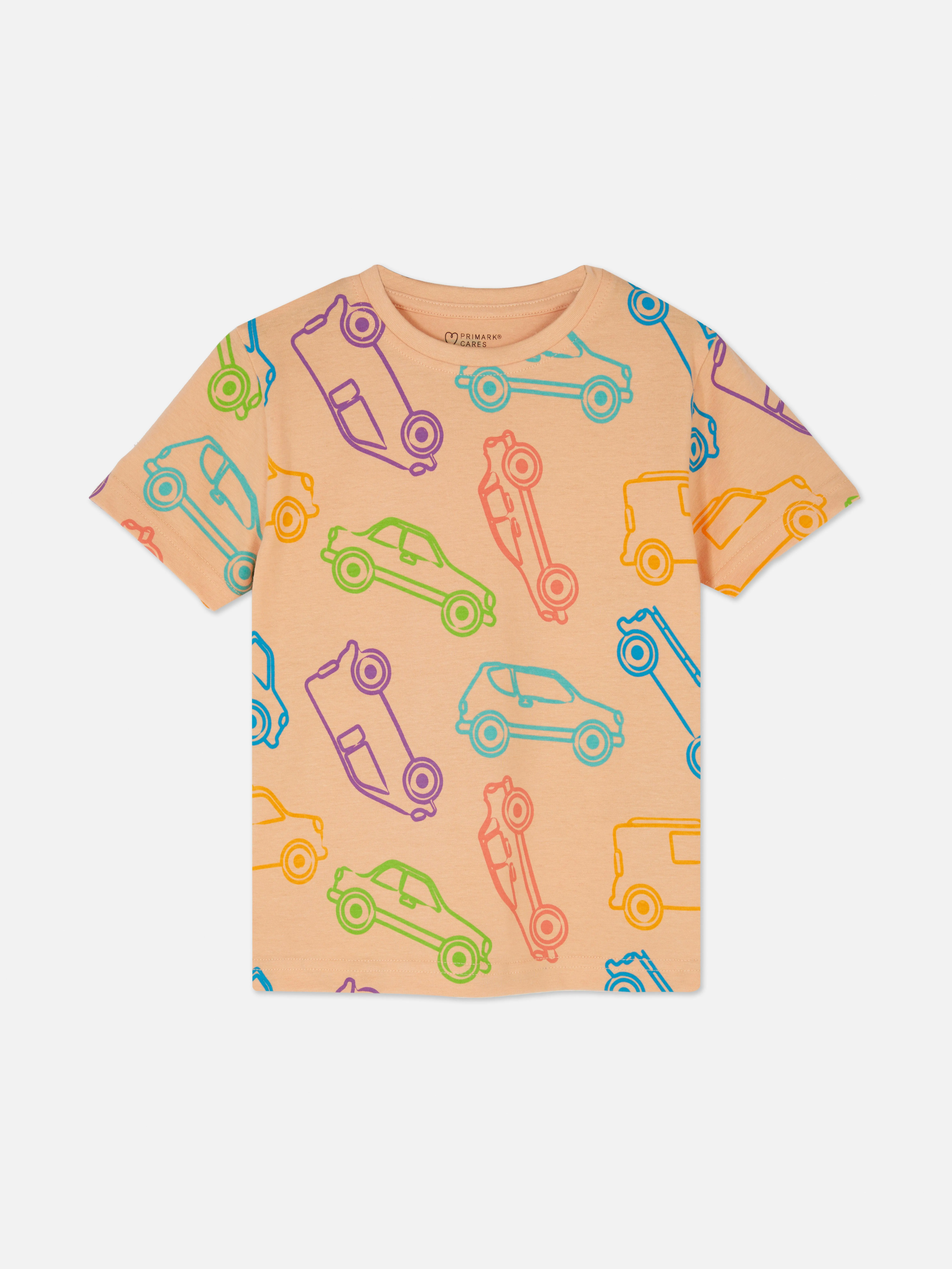 Camiseta de manga corta estampada
