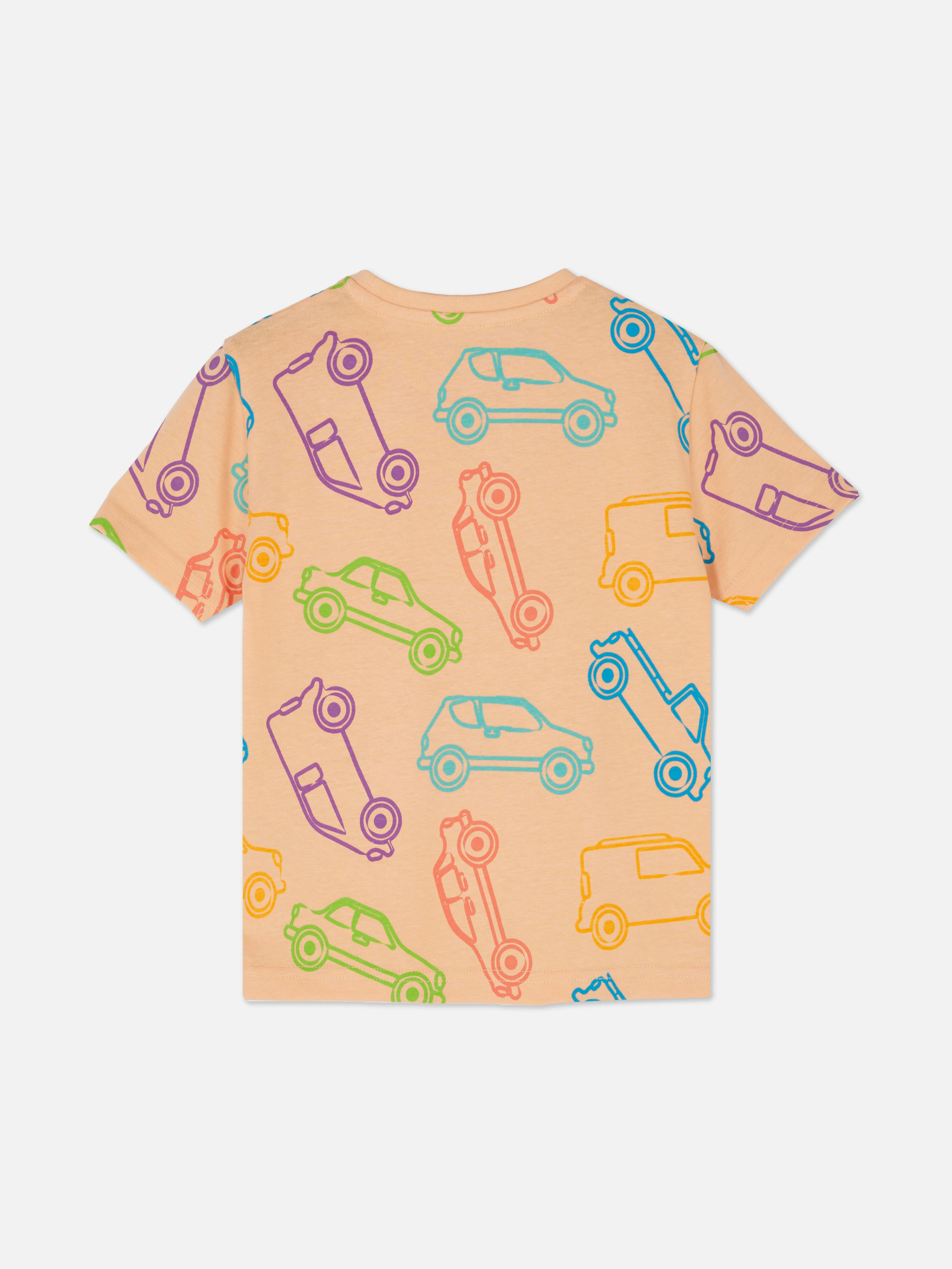 Camiseta de manga corta estampada
