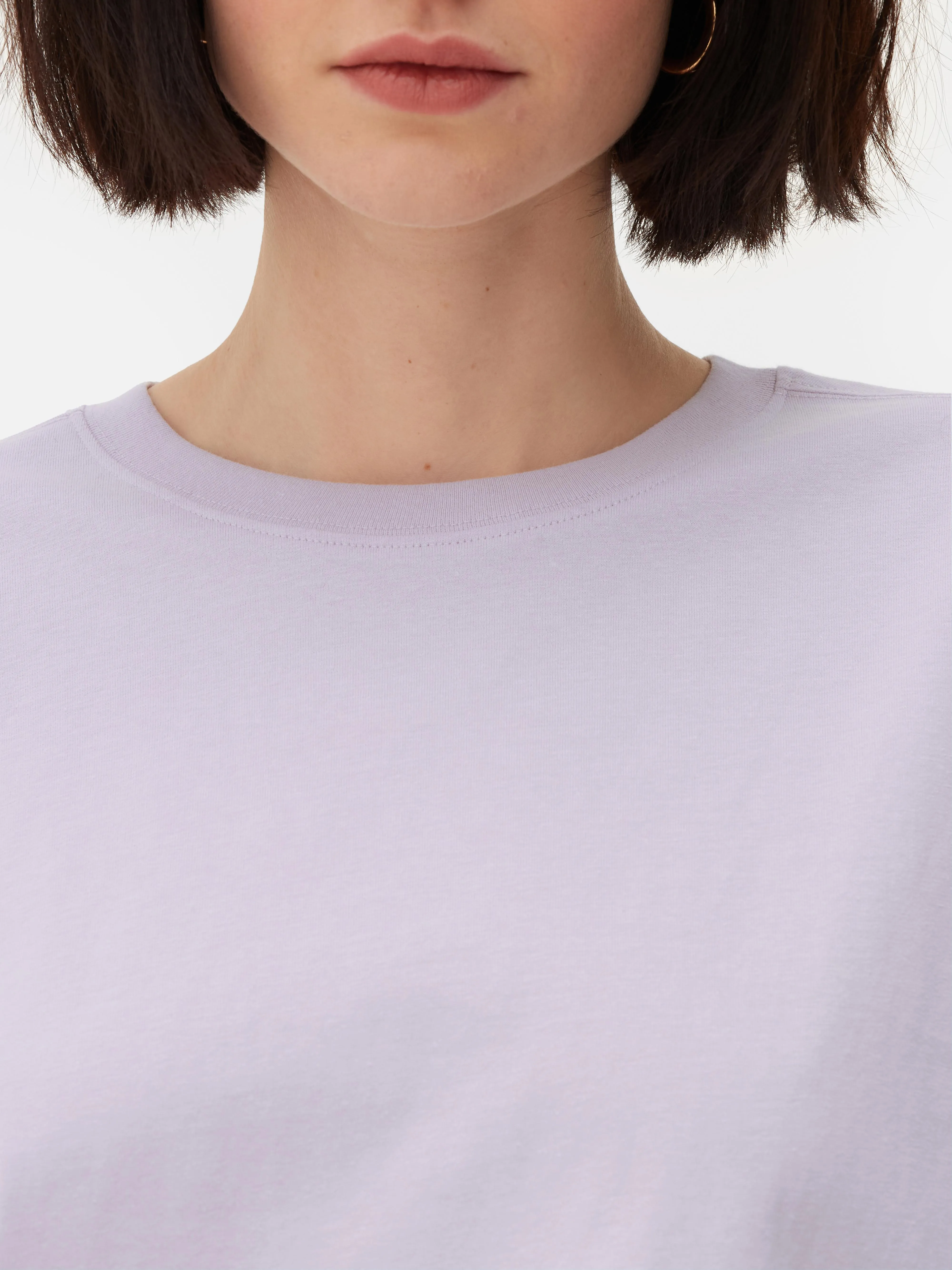 Camiseta extragrande de corte cuadrado