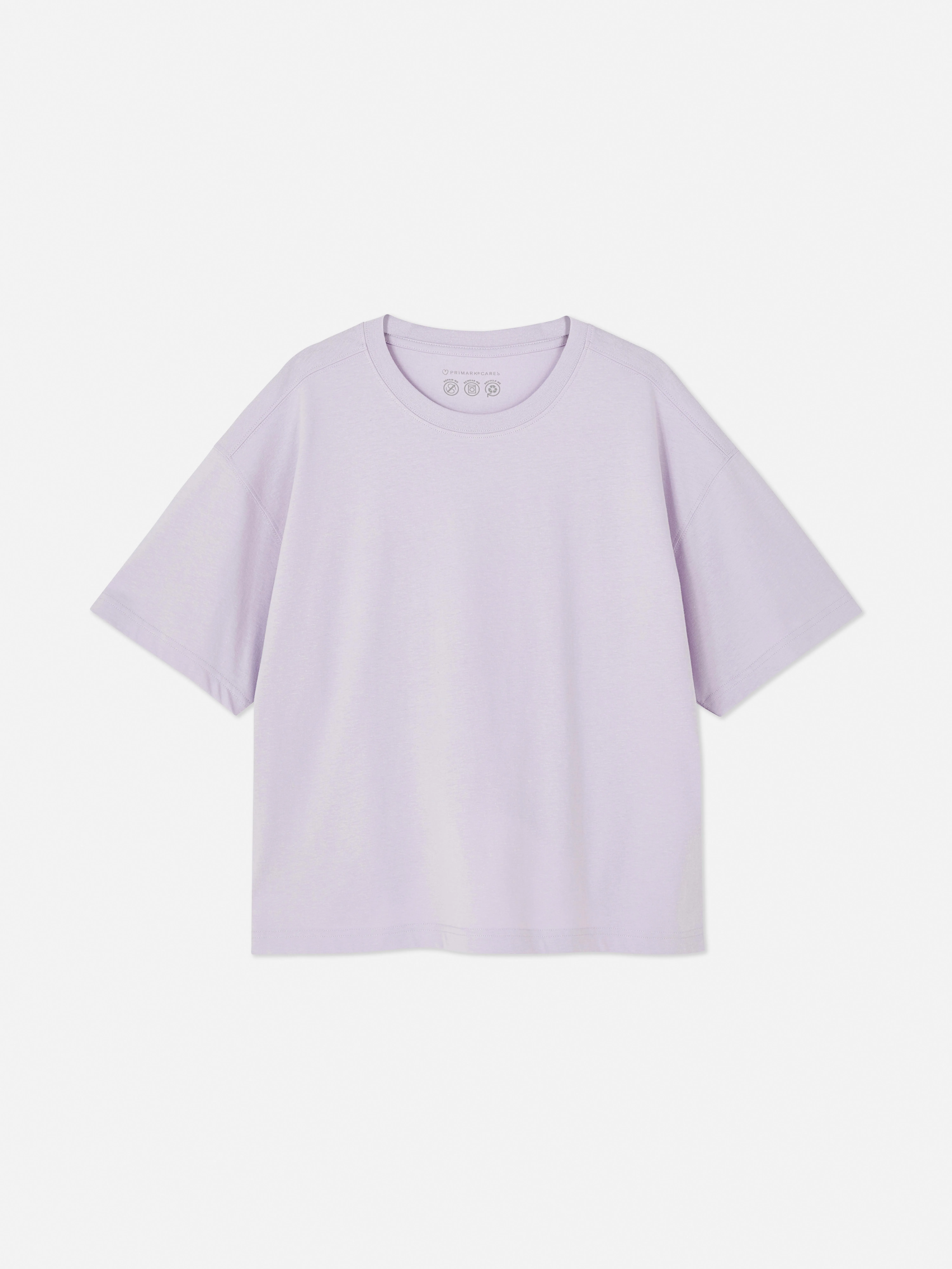 Camiseta extragrande de corte cuadrado