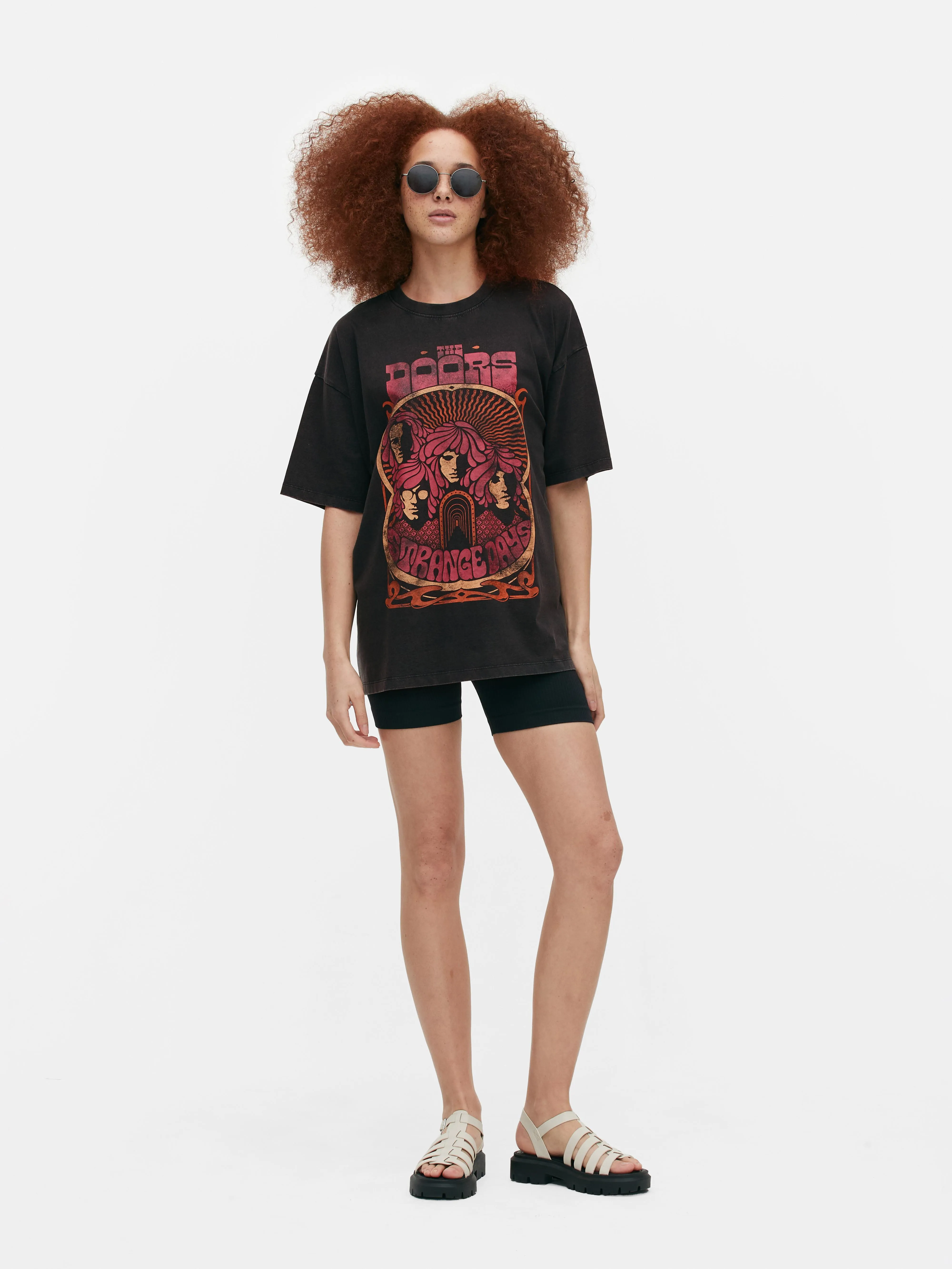 Camiseta extragrande de manga corta de The Doors