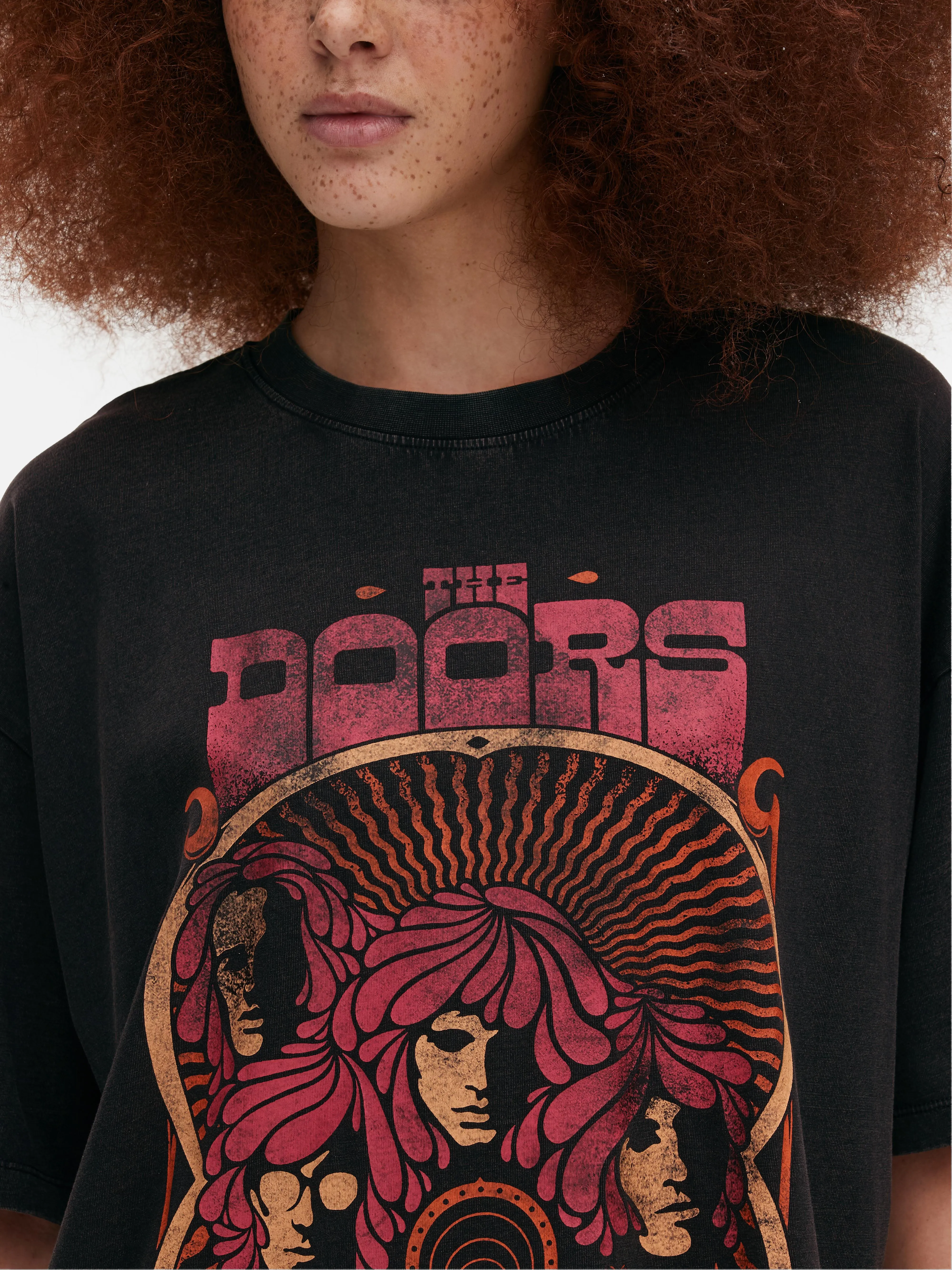 Camiseta extragrande de manga corta de The Doors