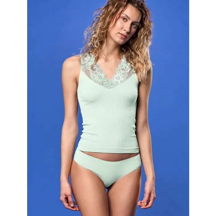 Camiseta mujer Focenza Canotta Belen 18214 Menta