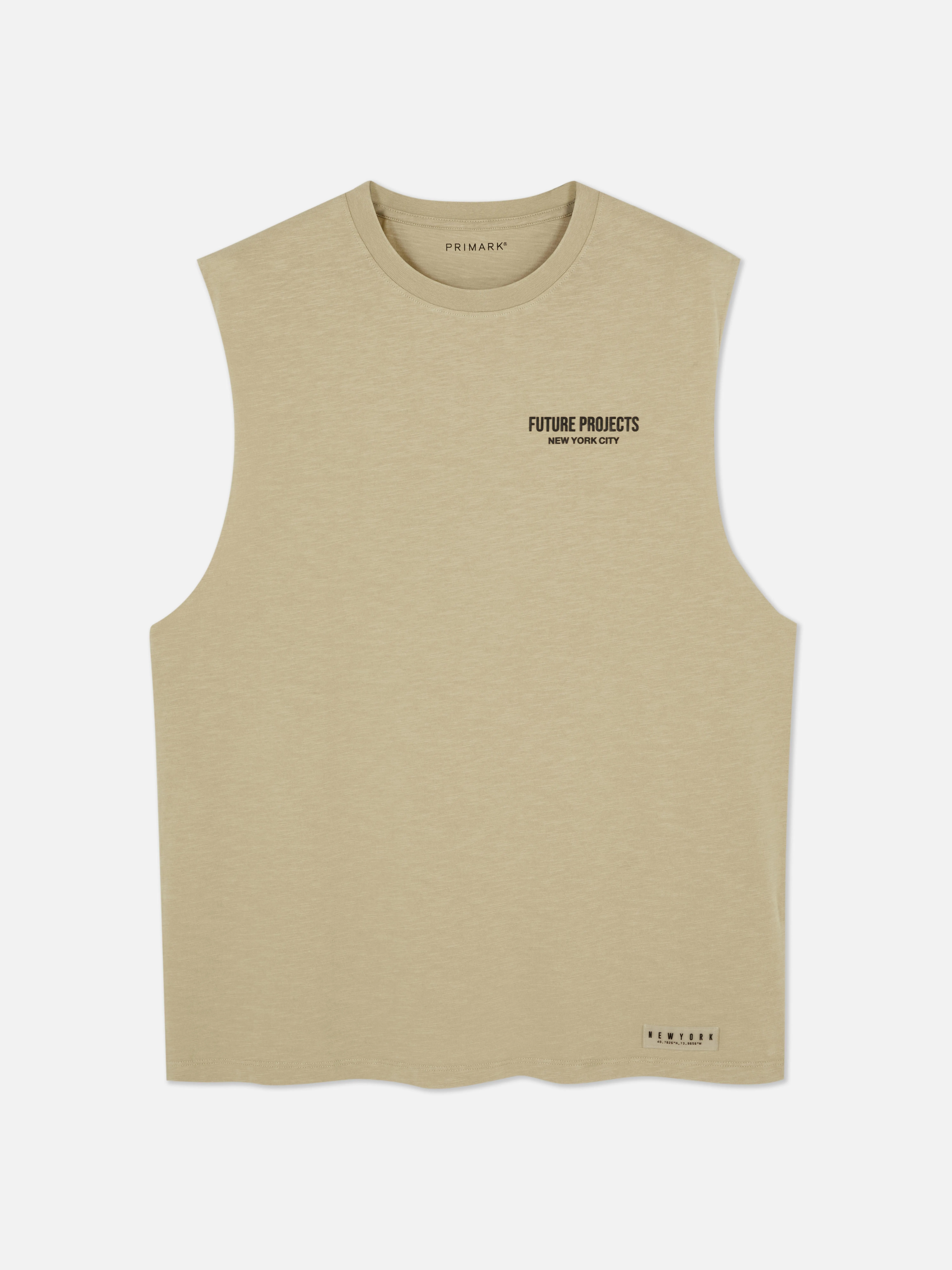Camiseta sin mangas con gráfico «Future Projects»