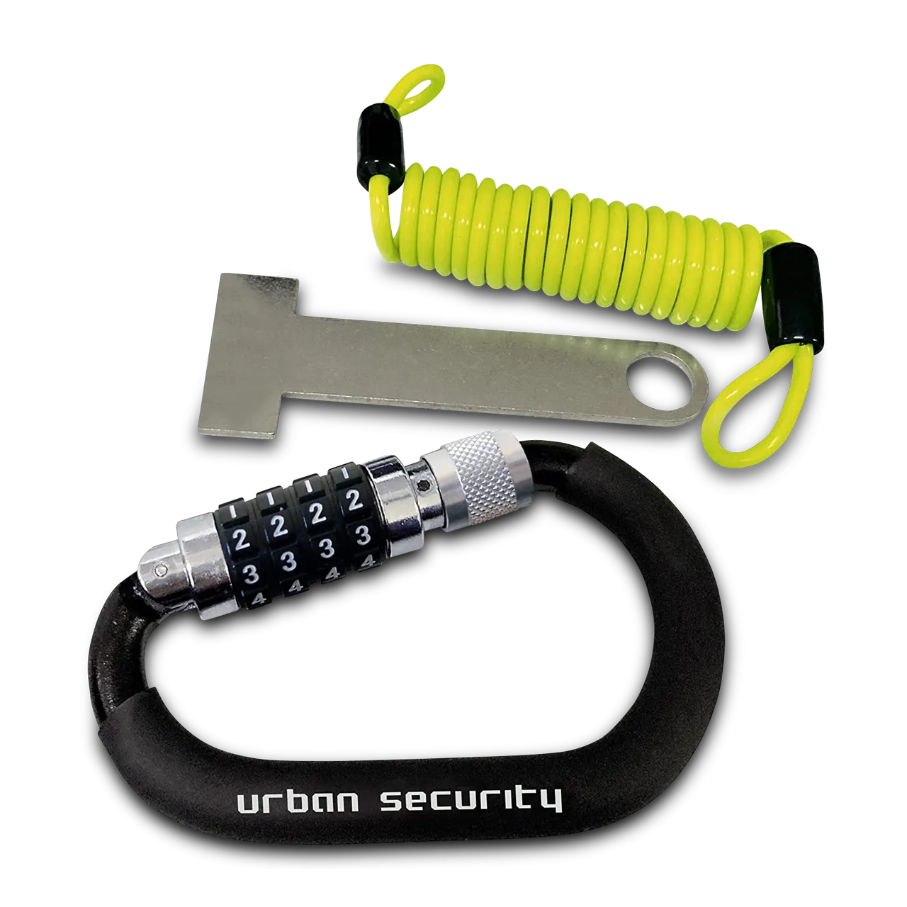 Candado de Combinación para Cascos URBAN + Cable
