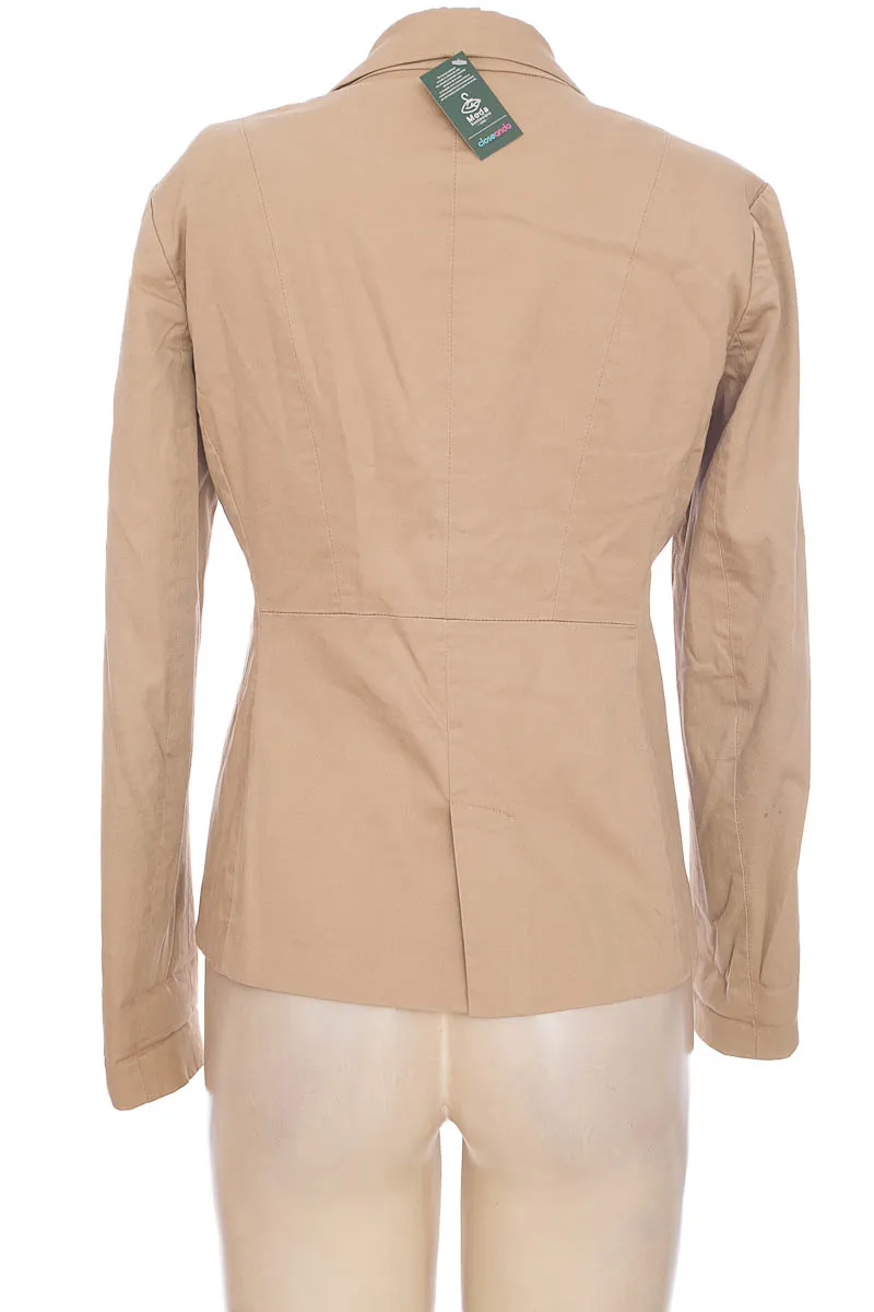CHAQUETA / ABRIGO COLOR BEIGE  BERSHKA