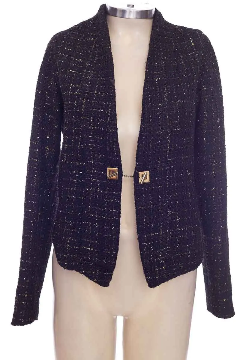 CHAQUETA / ABRIGO COLOR NEGRO  FDS