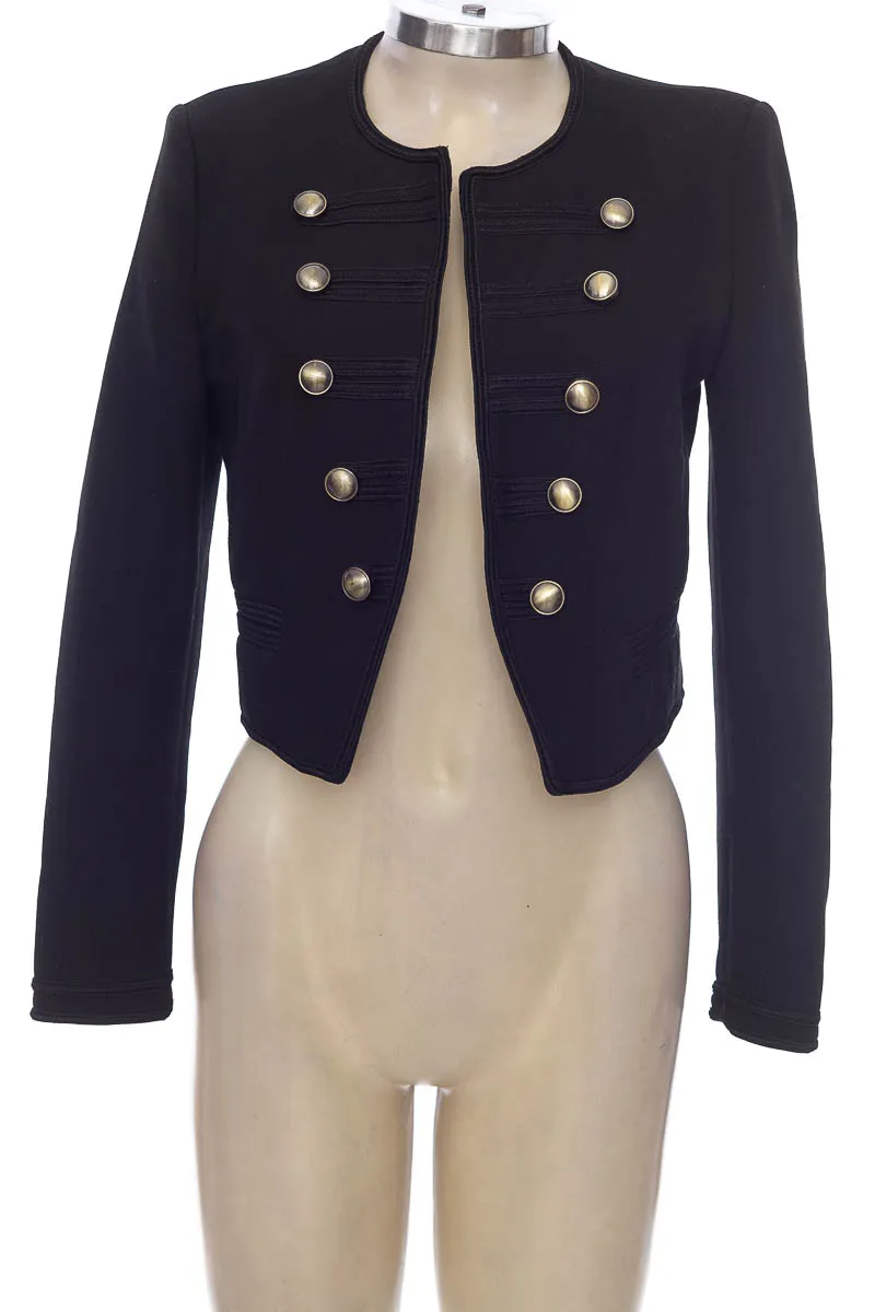 CHAQUETA / ABRIGO COLOR NEGRO  MNG