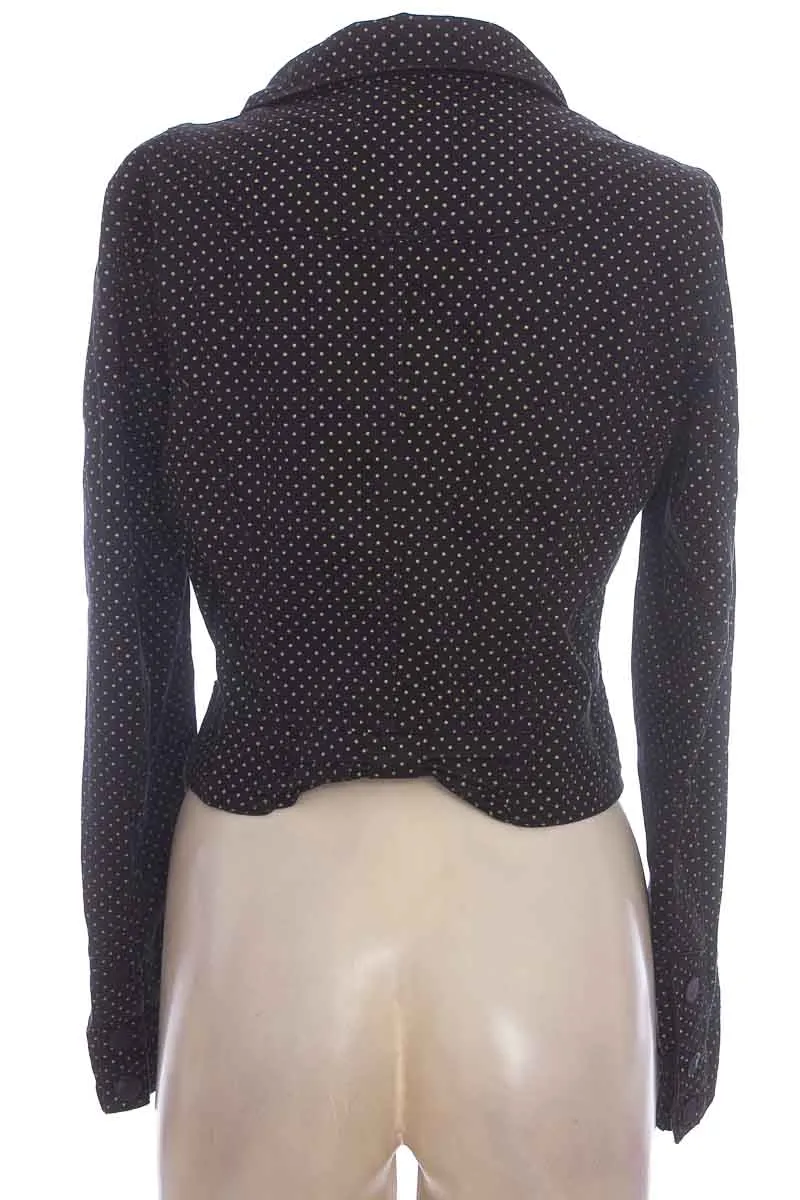 CHAQUETA / ABRIGO COLOR NEGRO  TRF
