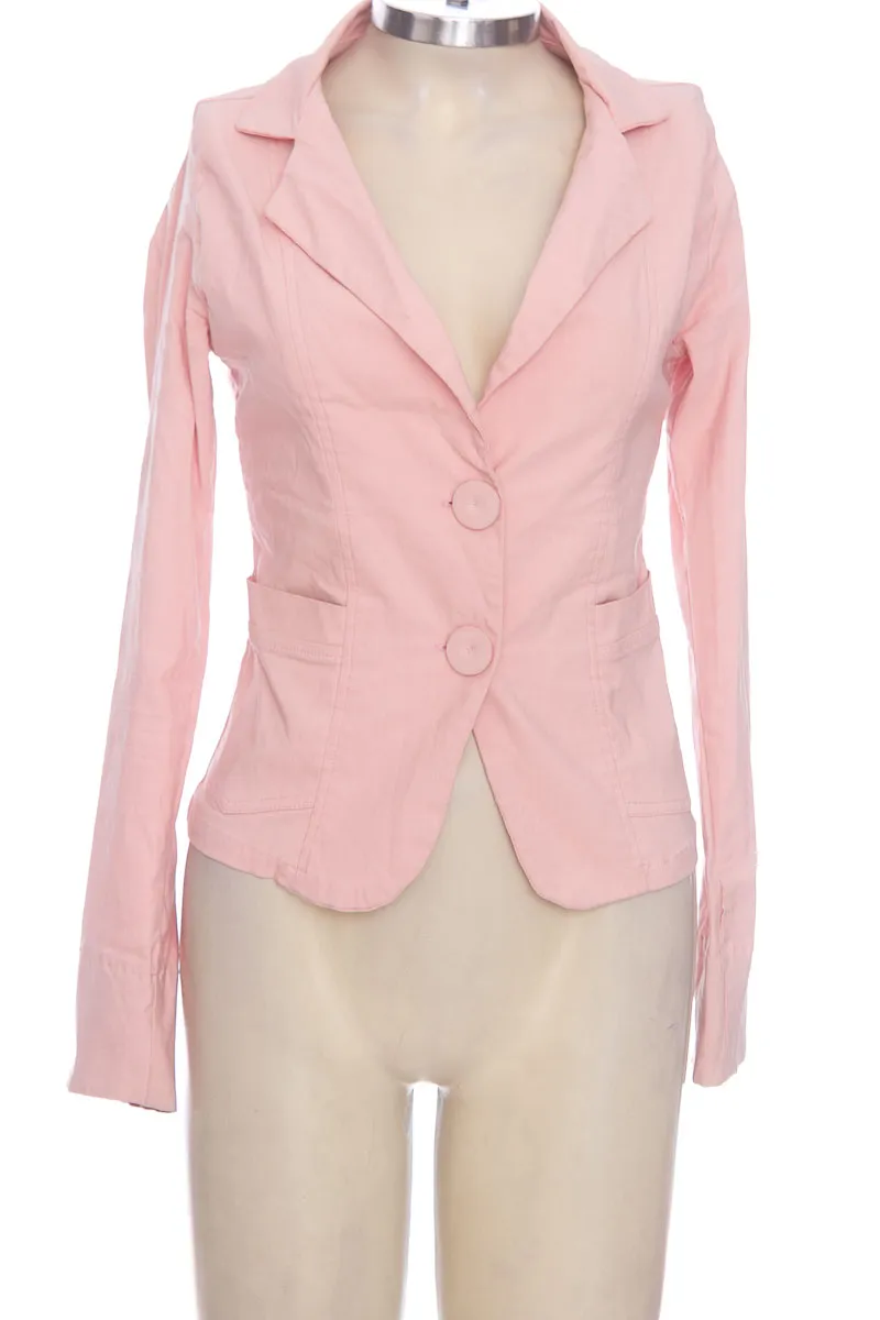 CHAQUETA / ABRIGO COLOR ROSADO  CLOSEANDO