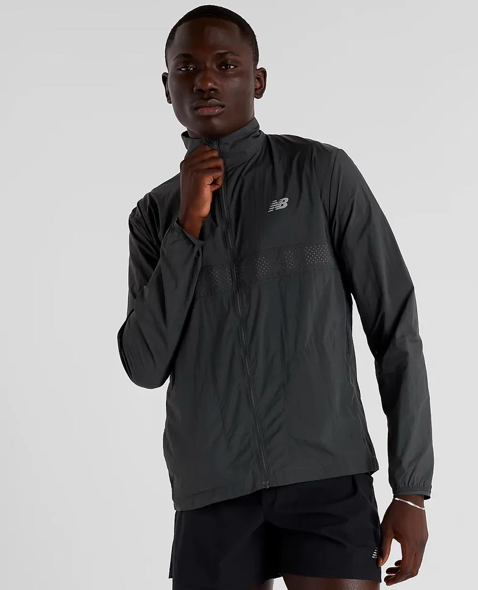 CHAQUETA CORTAVIENTO NEW BALANCE ATHLETICS