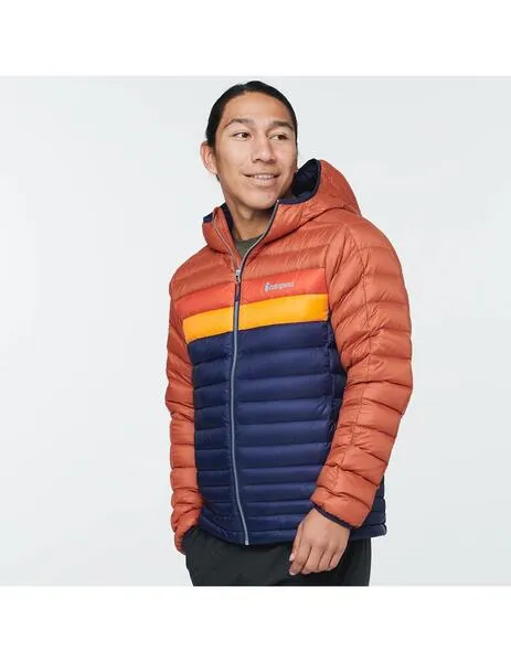 Chaqueta cotopaxi fuego down hooded spice maritime