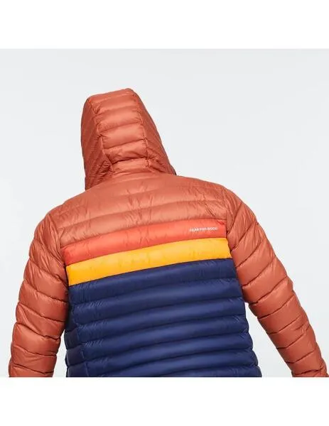 Chaqueta cotopaxi fuego down hooded spice maritime
