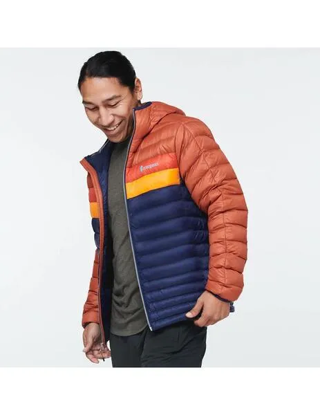 Chaqueta cotopaxi fuego down hooded spice maritime