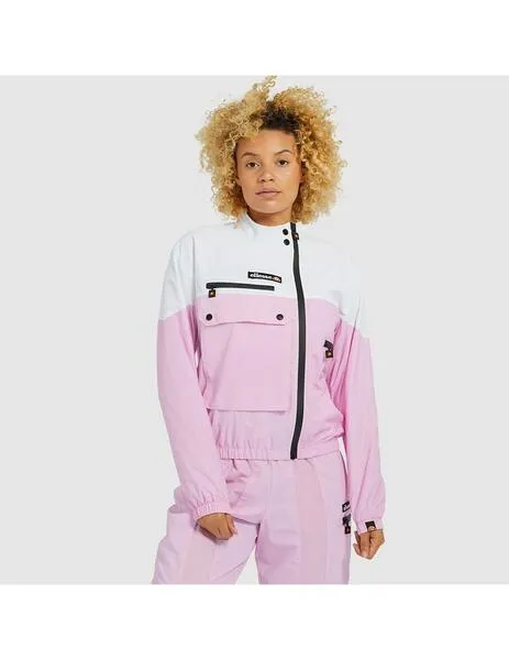 Chaqueta ellesse mydos track top pink de mujer