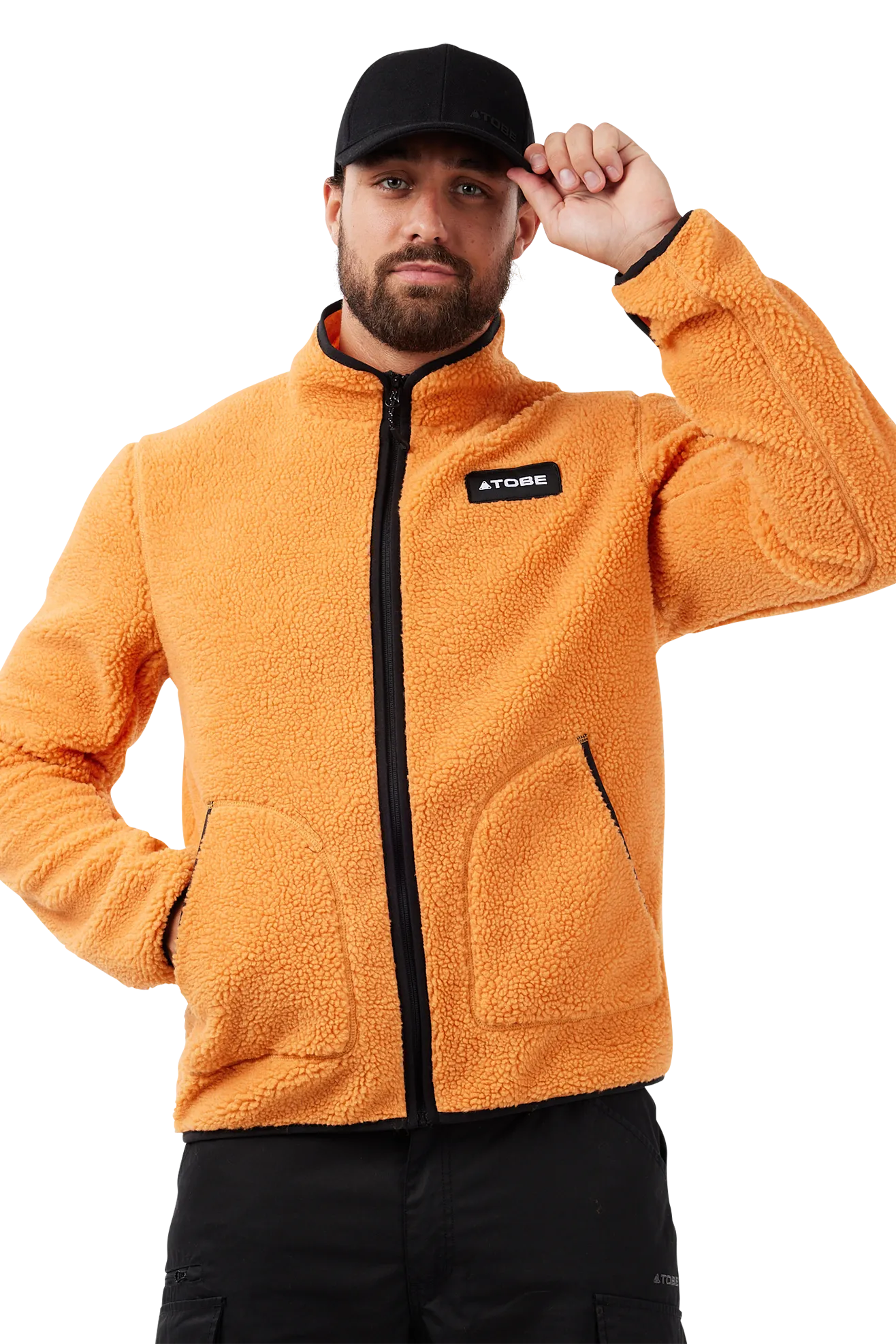 Chaqueta Polar TOBE Terra Pile Naranja 