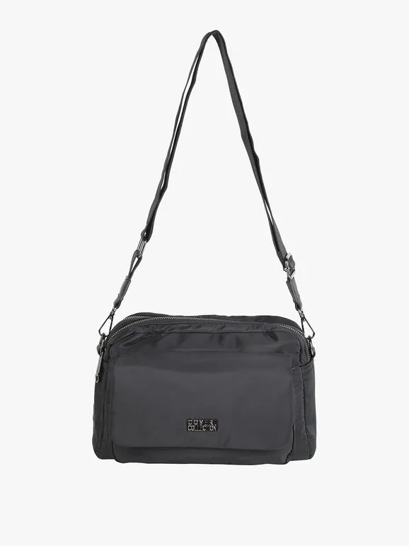 Coveri Collection Bolso bandolera de nailon para mujer