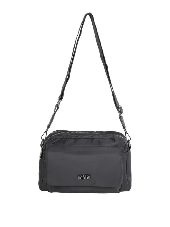 Coveri Collection Bolso bandolera de nailon para mujer