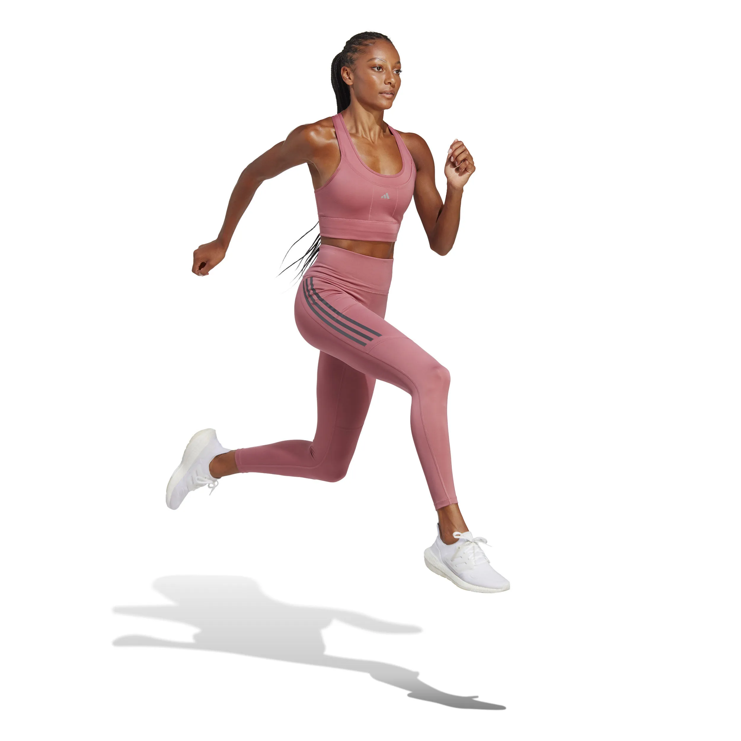 DailyRun 3 Stripes 7/8 Malla Mujeres