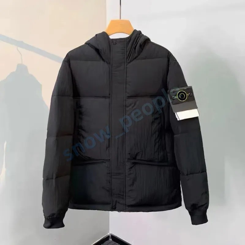 Diseñador para hombre de invierno chaquetas de plumón abrigo con cremallera rompevientos sudaderas con capucha hombres mujeres p