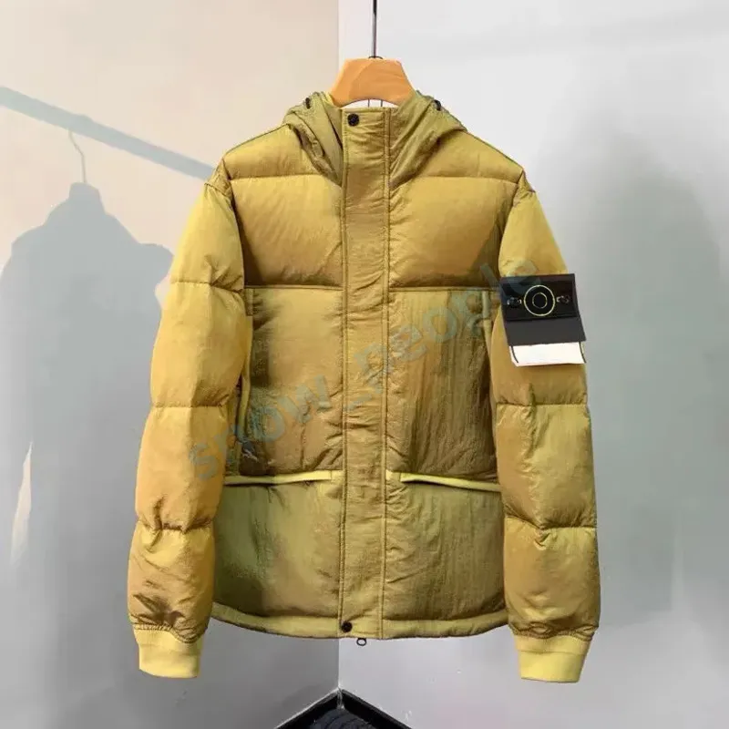Diseñador para hombre de invierno chaquetas de plumón abrigo con cremallera rompevientos sudaderas con capucha hombres mujeres p