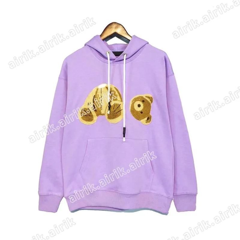 Diseñador Sudaderas con capucha para hombres y mujeres Marca de lujo Sudadera con capucha Suéter Oso pardo Sudadera Calle Chaque