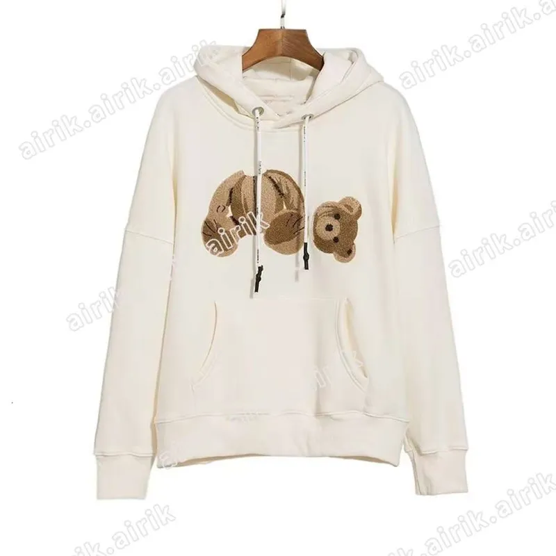 Diseñador Sudaderas con capucha para hombres y mujeres Marca de lujo Sudadera con capucha Suéter Oso pardo Sudadera Calle Chaque