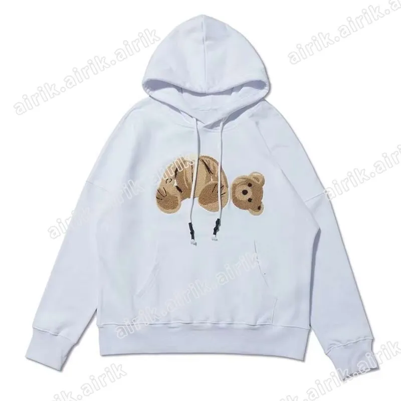 Diseñador Sudaderas con capucha para hombres y mujeres Marca de lujo Sudadera con capucha Suéter Oso pardo Sudadera Calle Chaque