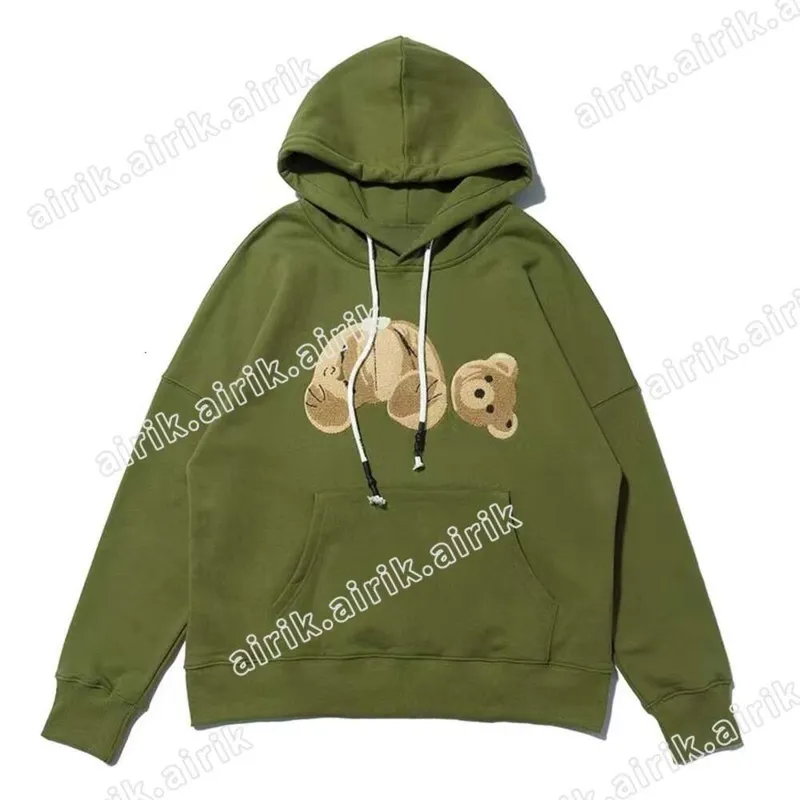 Diseñador Sudaderas con capucha para hombres y mujeres Marca de lujo Sudadera con capucha Suéter Oso pardo Sudadera Calle Chaque