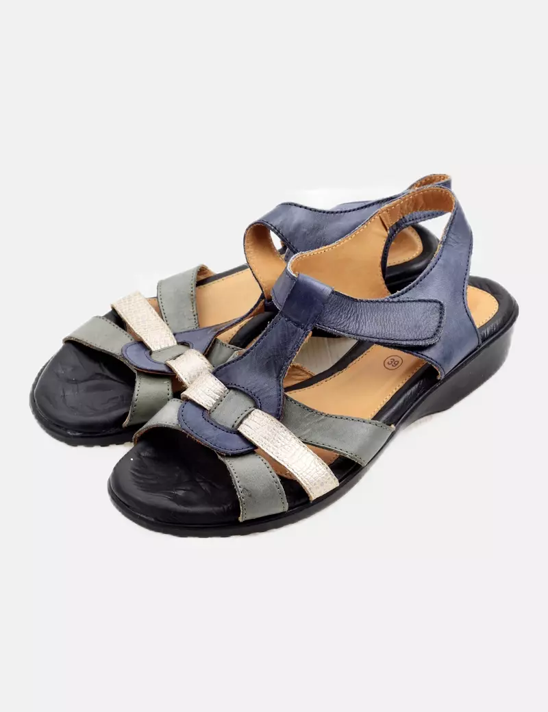 Doctor cutillas Sandalia azul marina casual