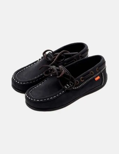 DosPies Zapato naútico azul marino
