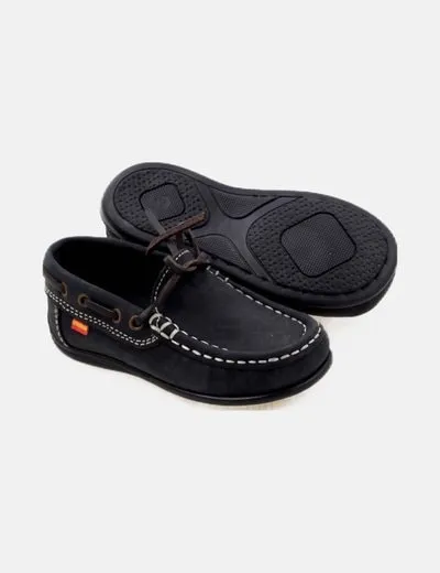 DosPies Zapato naútico azul marino