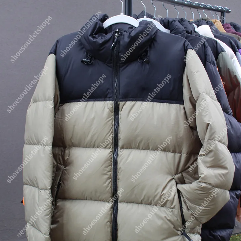 Down Jacket 1996 Diseñador de chaqueta Nuevos hombres y mujeres engrosados ​​500 pato blanco con capucha hojaldre caliente abrig