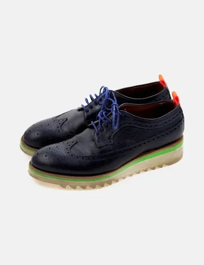 Dsquared2 Zapato oxford azul marino