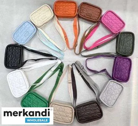 Elegantes bolsos de mujer, al por mayor, variedad colorida