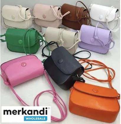 Elegantes bolsos de mujer, al por mayor, variedad colorida