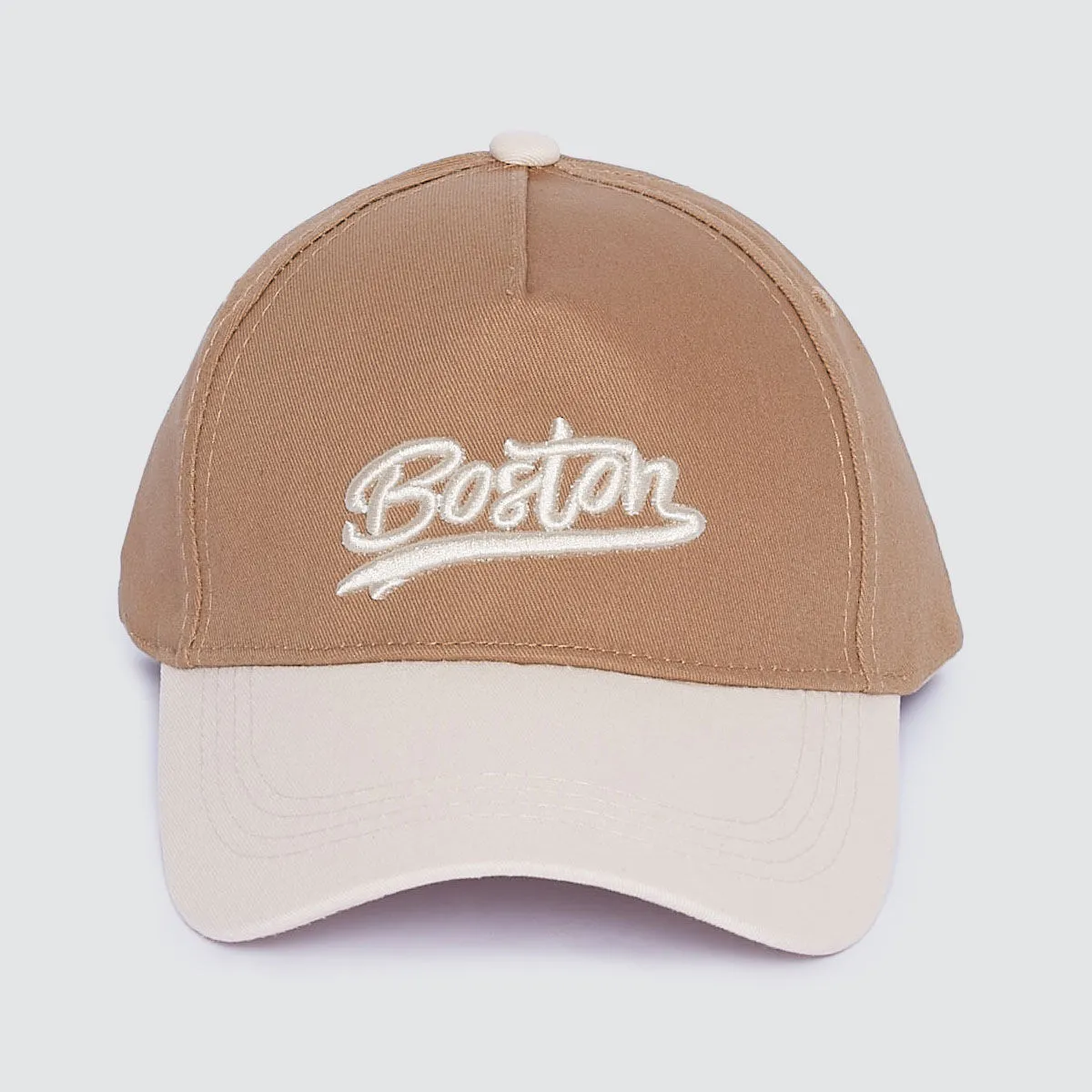 Gorra Beisbolera Con Estampado Bordado