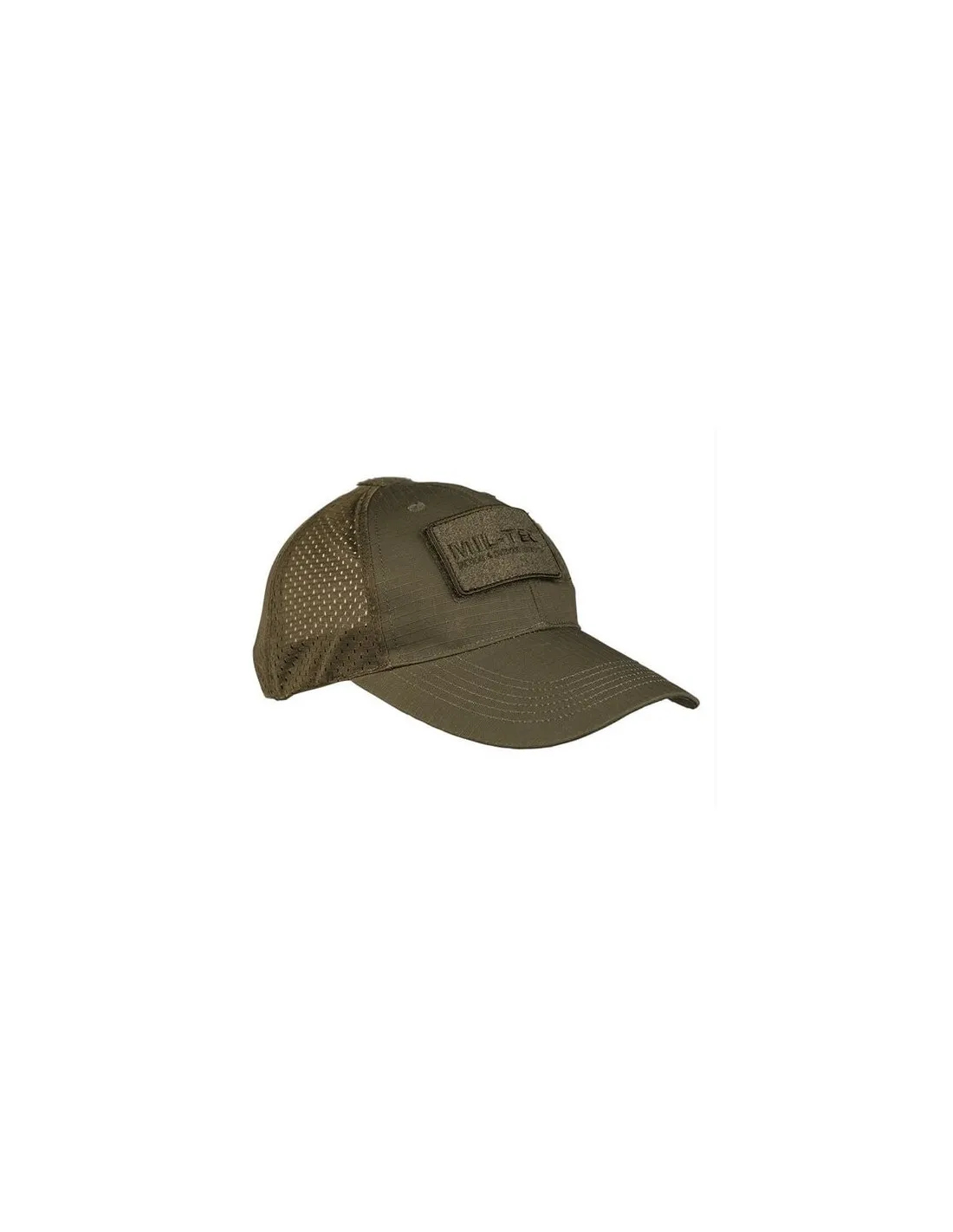 GORRA MILTEC REJILLA  VERDE OD