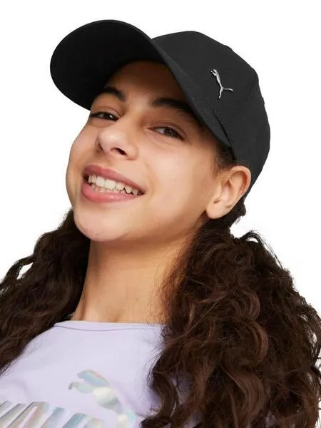 Gorra Puma Metal Negro Jr