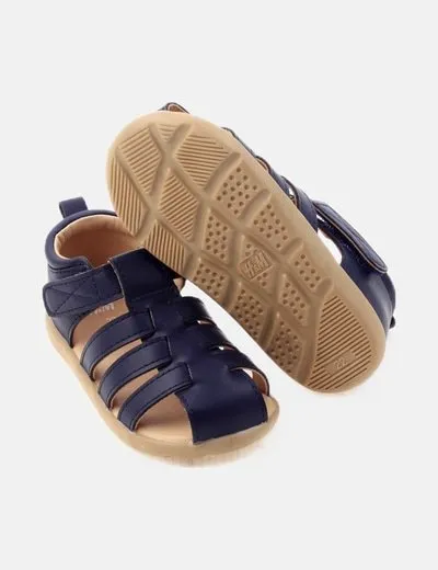 H&M Sandalia azul tiras