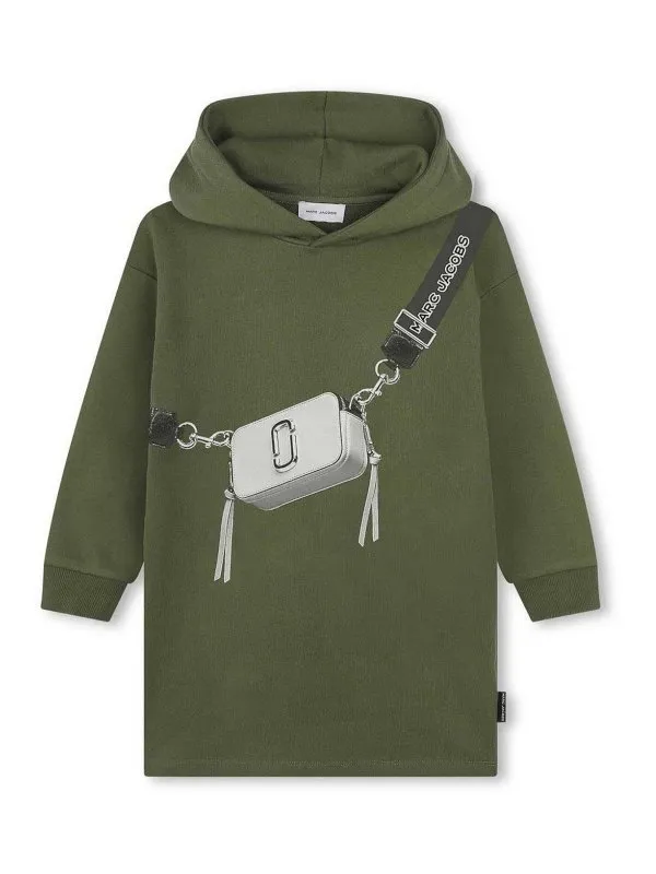 MARC JACOBS VESTIDO MIDI  VERDE