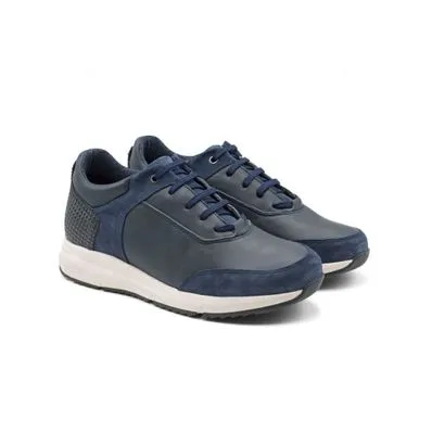 Masaltos Zapatos Con Alzas Hombre. 7cm. Arizona Azul