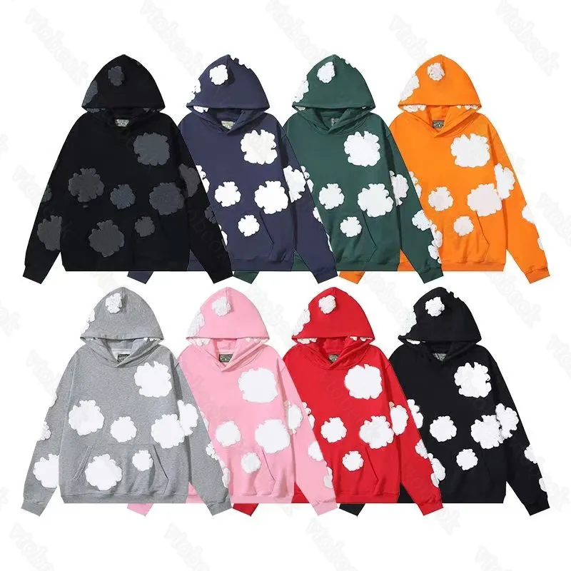 Men Mujeres sudaderas con capucha de moda Foam Foam Letras estampadas Jogger Flower Casual Drawstring Pantalones con capucha red