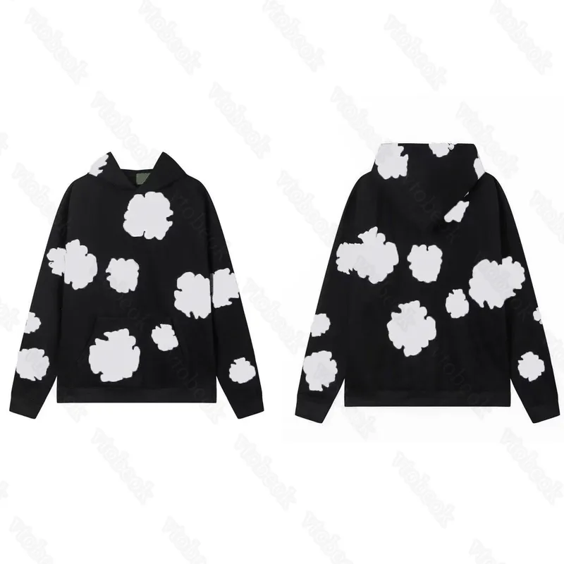 Men Mujeres sudaderas con capucha de moda Foam Foam Letras estampadas Jogger Flower Casual Drawstring Pantalones con capucha red